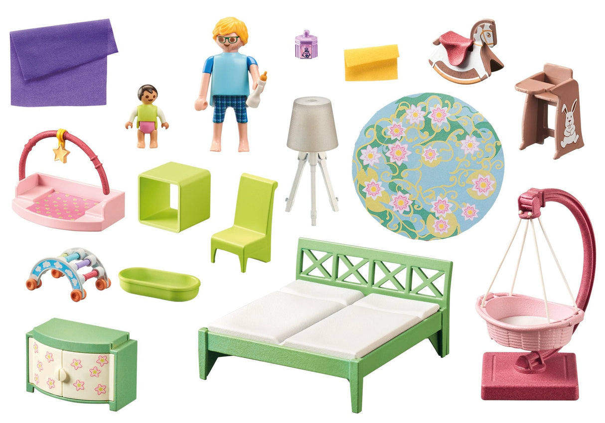 Playmobil 71609 My Life Dormitorio Con Zona De Juegos Para Bebé 71609