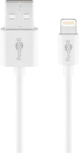 Goobay Cable Lightning Usb-C 3m Blanco 72909
