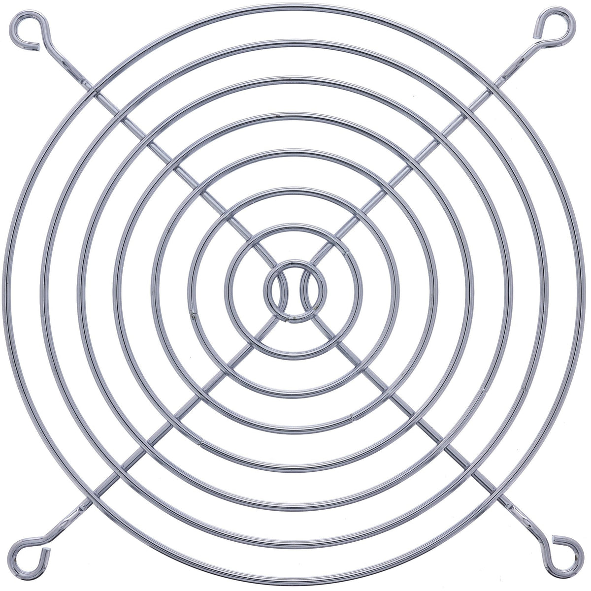 Proteccion Ventilador Inline Fan Guard Metal Cromado 120x120mm