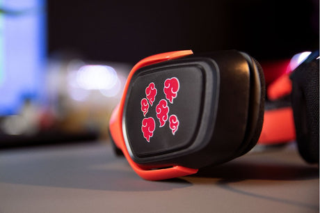 EAN 3328170288965 - Konix Naruto KX AKATSUKI HEADSET Auriculares Alámbrico Diadema Juego Negro, Rojo imagen 6