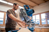 Sierra Tronzadora E Ingletadora Bosch Professional Gcm 305-254 D Professional Azul, 1.500 Vatios