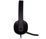 Logitech Auriculares + Micro H540 Negro