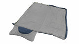 Saco De Dormir Outwell Contour Junior Cremallera Izquierda Azul Profundo