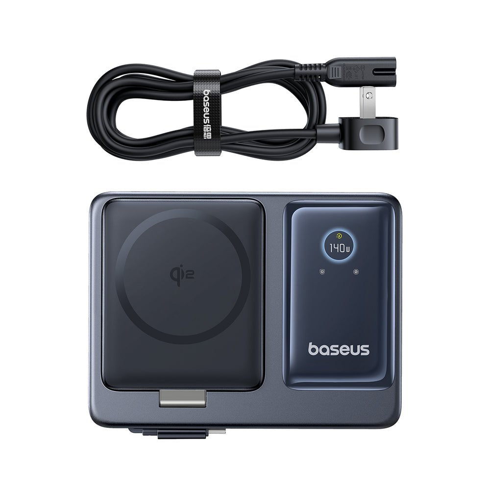 Cargador Inalámbrico Baseus Nomos Universal Negro Corriente Alterna  Carga Rápida Interior