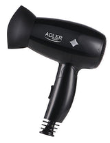 Secador De Pelo Adler Ad 2251 1400 W Color Negro