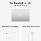 EAN 0195949840746 - Apple MacBook Air Apple M M4 Portátil 38,9 cm (15.3") 16 GB 512 GB SSD Wi-Fi 6E (802.11ax) macOS Sequoia  imagen 11