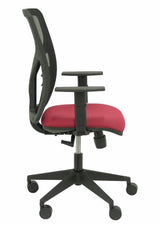 Silla Motilla Malla Negra Asiento Bali Granate Bra