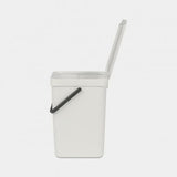 Brabantia Sort & Go Abfallbehäl. Light Grey 12 L