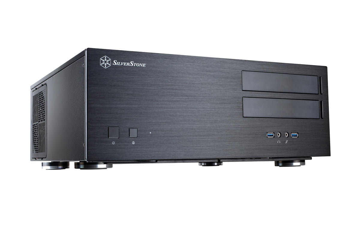 Caja Pc Silverstone Computer Case Sst-Gd08b Grandia Htpc Atx, Black