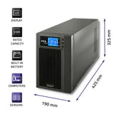 Qoltec 53043 Uninterruptible Power Supply On-Line 3kva 2.4kw Lcd Usb