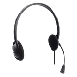 Manhatan Stereo Usb-Headset On Ear, Usb-A Stecker Schwarz