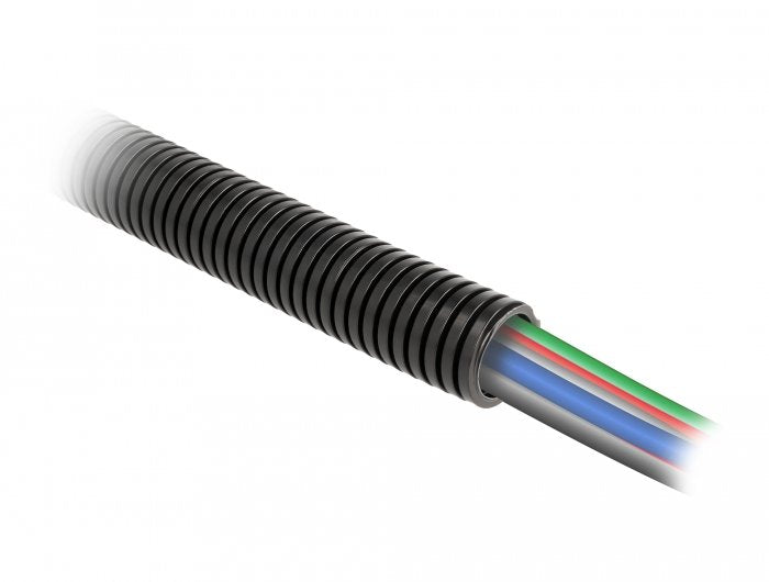 Delock 60458 Pasacables Negro