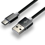 Everactive Cable Usb-C 1m - Negro, Silicona, Soporte De Carga Rápida, 3a - Cbs-1cb