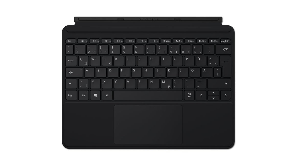 EAN 0889842590883 - Microsoft Go Type Cover QWERTZ Alemán Negro imagen 1