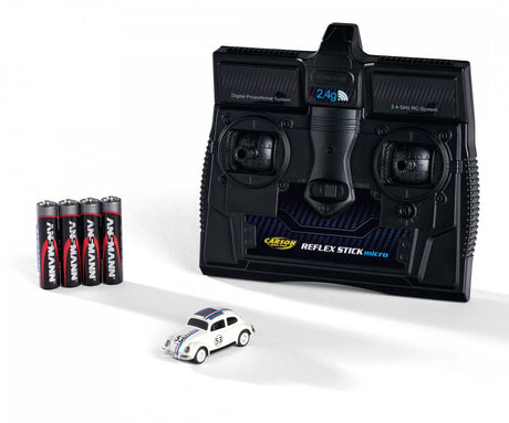 EAN 4005299011849 - Carson VW Beetle Rallye modelo controlado por radio Coche de rally Motor eléctrico 1:87 imagen 1