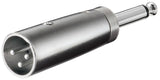 EAN 4040849274527 - Goobay 27452 cambiador de género para cable XLR 6.35 mm Plata imagen 1