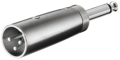 EAN 4040849274527 - Goobay 27452 cambiador de género para cable XLR 6.35 mm Plata imagen 1