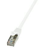 Logilink - Patch Cable Cat.6 F/Utp Econline White 0,25m