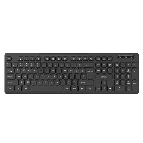 EAN 5901986048855 - Savio KB-02 teclado Hogar / Oficina USB QWERTY Negro imagen 1