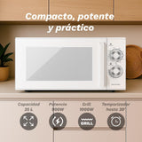 EAN 8426156018973 - Grunkel MWG-25MG microondas Blanco Microondas con grill Encimera 25 L 900 W imagen 3
