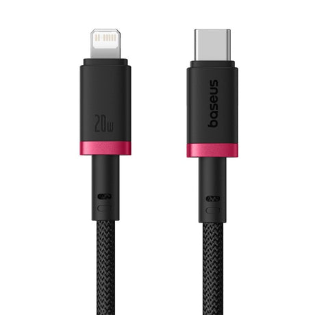 EAN 6932172669874 - Baseus P10377800U01-01 cable de conector Lightning 1 m Negro, Rojo imagen 1