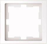 Merten 1-Fach Steckdosenrahmen Weiss 8.1 X 8.1 Cm