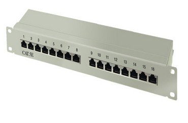 Patch Panel Cat.5e 48,26 Cm (19 ") 16 Puertos