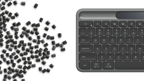 EAN 5099206132351 - Logitech Signature Slim Solar+ K980 teclado Universal RF Wireless + Bluetooth QWERTZ Alemán Grafito imagen 7