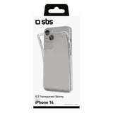 Funda Apple  Iphone 14 Sbs Skinny Cover Transp.