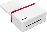Impresora Fotográfica Polaroid Hi Print 4x6 Bluetooth Tamaño Postal (102mm X 152mm) Transferencia Térmica Por Difusión De Tinta Blanco Y Rojo
