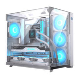 EAN 8436545693810 - Hiditec SKY Torre Transparente, Blanco imagen 8