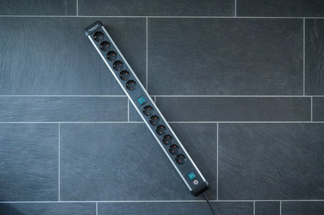 EAN 4007123677429 - Brennenstuhl 1391030200 base múltiple 3 m 12 salidas AC Interior Negro, Plata imagen 8