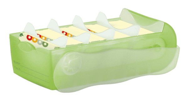 Han Croco Karteikasten A7 900 Karteikarten Verde
