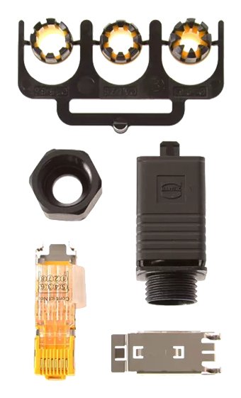 Axis 5700-371 Conector Rj-45 Negro