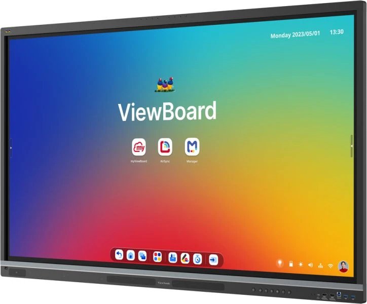 Viewsonic Viewboard 51 Serie 55" Uhd Touch Ir 450nits 2x25w+20w Sub + 8-Array Mic 3xusb-C 16 128gb Android 14 Edla Certified