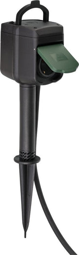 Brennenstuhl 1154540600 Enchufe Inteligente Negro