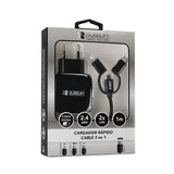 EAN 8436586740702 - SUBBLIM SUB-CHG-1ZWC02 cargador de dispositivo móvil Universal Negro Corriente alterna Carga rápida Inter imagen 6