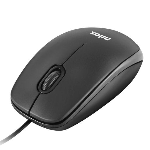 Raton Nilox Usb 1600 Dpi Negro