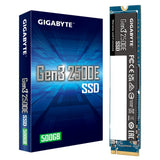 Disco Ssd Gigabyte M.2 2280 500gb  Gen3 2500e Pcie 3.0x4 Nvme1.3