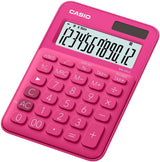 Casio Calculadora De Oficina Sobremesa Rojo 12 Dígitos Ms-20uc