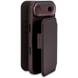 Decoded Leather Detachable Wallet Ip 17 Air Chocolate Brown