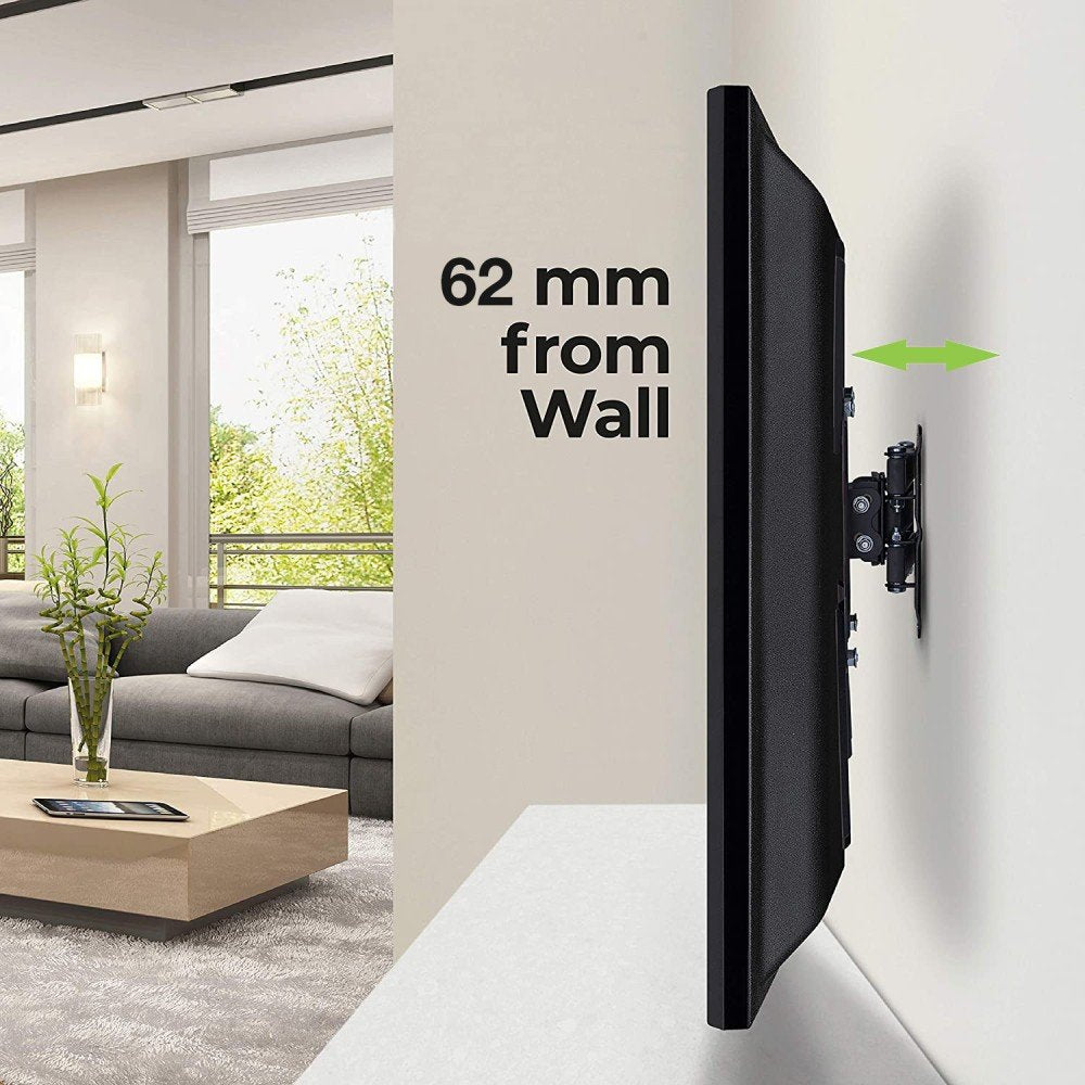 Techly Ica-Plb 136e Soporte De Pared Para Pantalla Plana 139,7 Cm (55") Negro