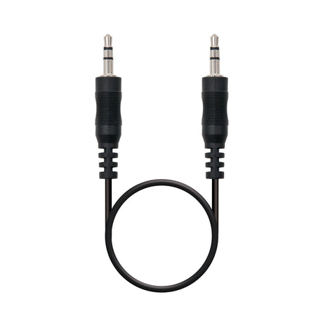 EAN 8433281001077 - Nanocable 10.24.0103 cable de audio 3 m 3,5mm Negro imagen 1