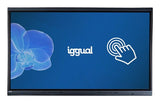 EAN 8435364318812 - iggual Orchid 75" Panel plano interactivo 190,5 cm (75") LED Wifi 400 cd / m² 4K Ultra HD Negro Pantalla  imagen 1
