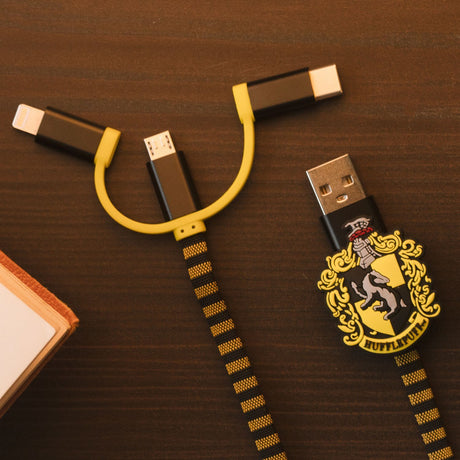 EAN 5060613317723 - Thumbs Up 1002655 cable USB 1 m USB A Micro-USB B Negro, Amarillo imagen 4