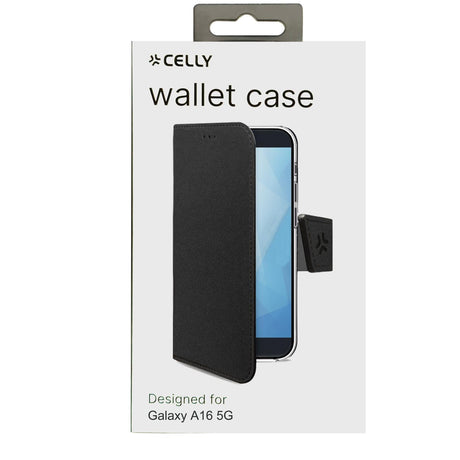 EAN 8021735215332 - Celly WALLY funda para teléfono móvil 17 cm (6.7") Funda cartera Negro imagen 6