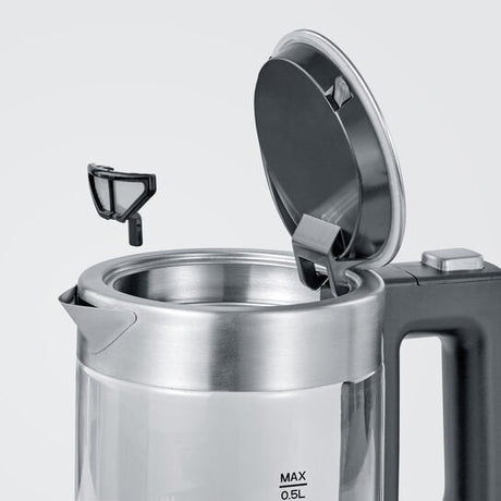 EAN 4008146035678 - Severin WK 3472 tetera eléctrica 0,5 L 1100 W Plata imagen 9