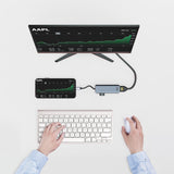 Adaptador Act Connectivity Usb C A 2 Hdmi 4k Usb A