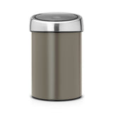 Brabantia Touch Bin 3 Liter Platinum