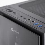 Caja Pc Talius Atx Gaming Valkyria Led Rgb Usb 3.0